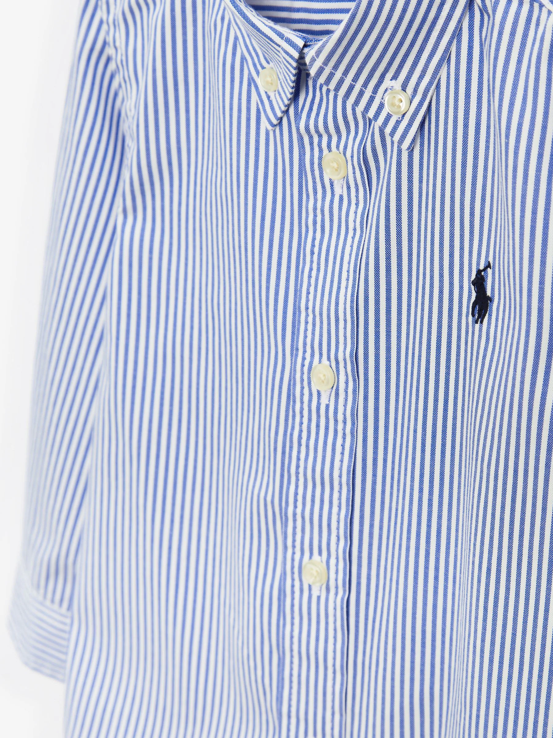Polo Ralph Lauren gestreept Oxford-overhemd voor babyjongens