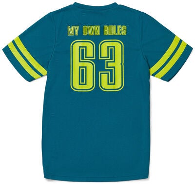 Hyperfied Back Logo T-Shirt, Harbor Blue