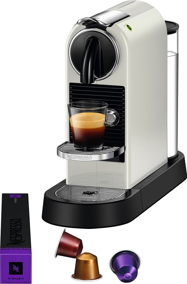 NESPRESSO® CitiZ kaffemaskine fra DeLonghi, Hvid