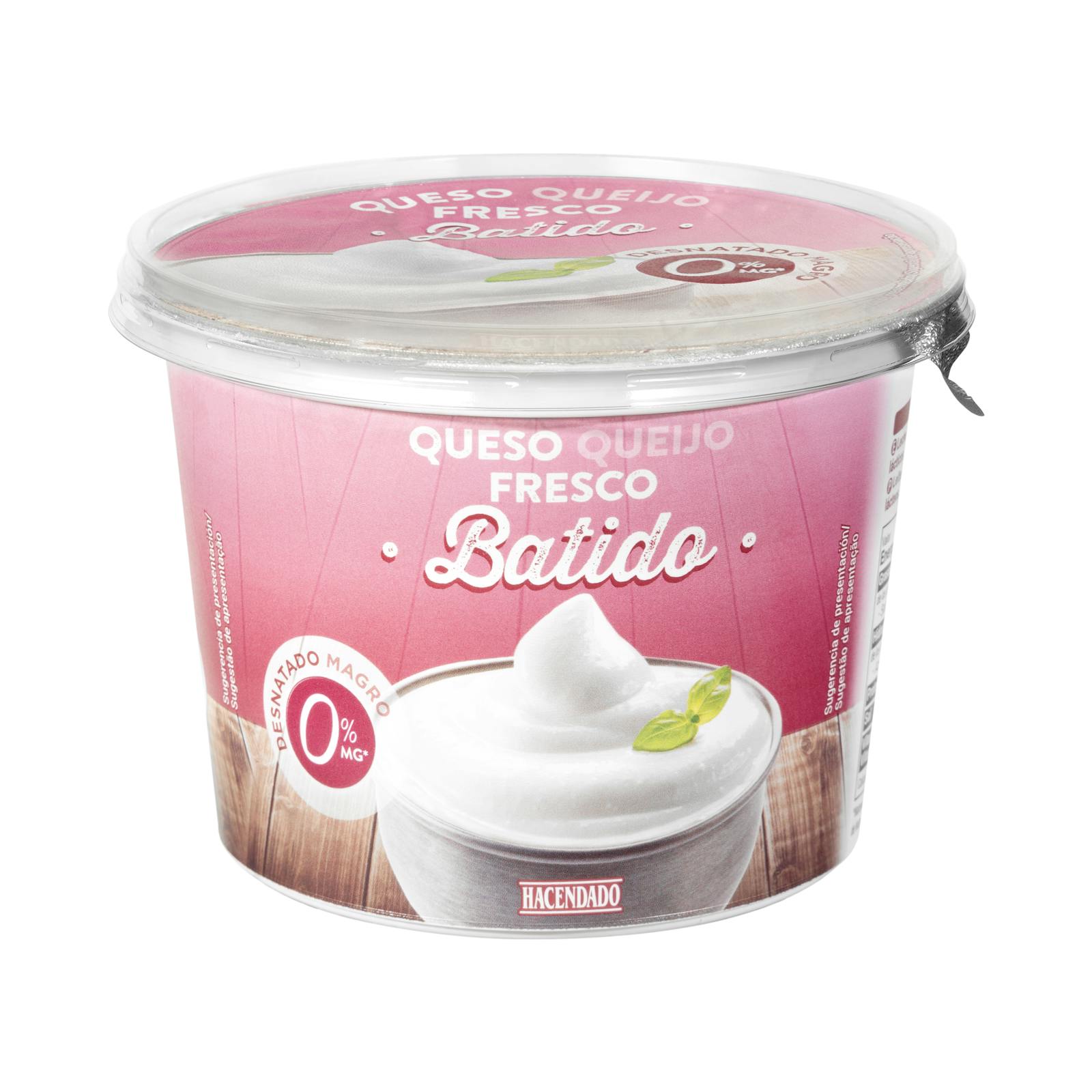 Hacendado 0% mg fromage frais écrémé