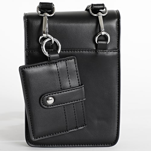 Ensemble Sacoche Et Porte-Cartes Noir