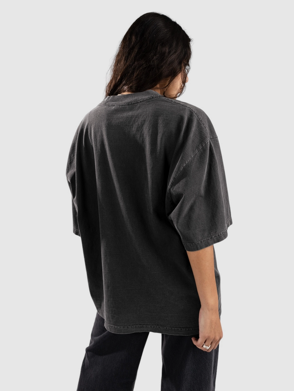 Shaka Wear 7.5Oz Max Heavyweight Garment Dye Shouldde T shadow grey