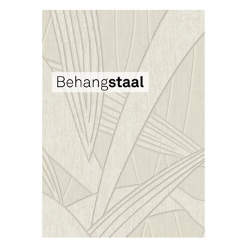 Behangstaal vliesbehang Silla zand (dessin 120954)