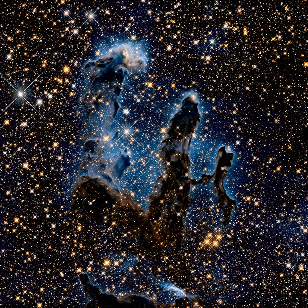 Säulen der Schöpfung (Der Adlernebel) von der NASA