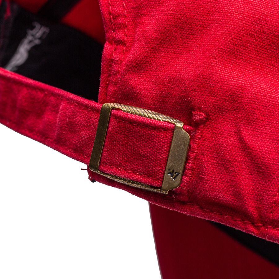 Liverpool Casquette Washed Heritage - Rouge