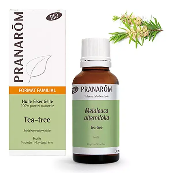 Óleo Essencial de Melaleuca Orgânico Pranarom 30ml