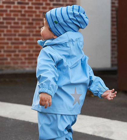 Freds World Mütze - Rib - Alfa Stripe Beanie - Bunny Blue
