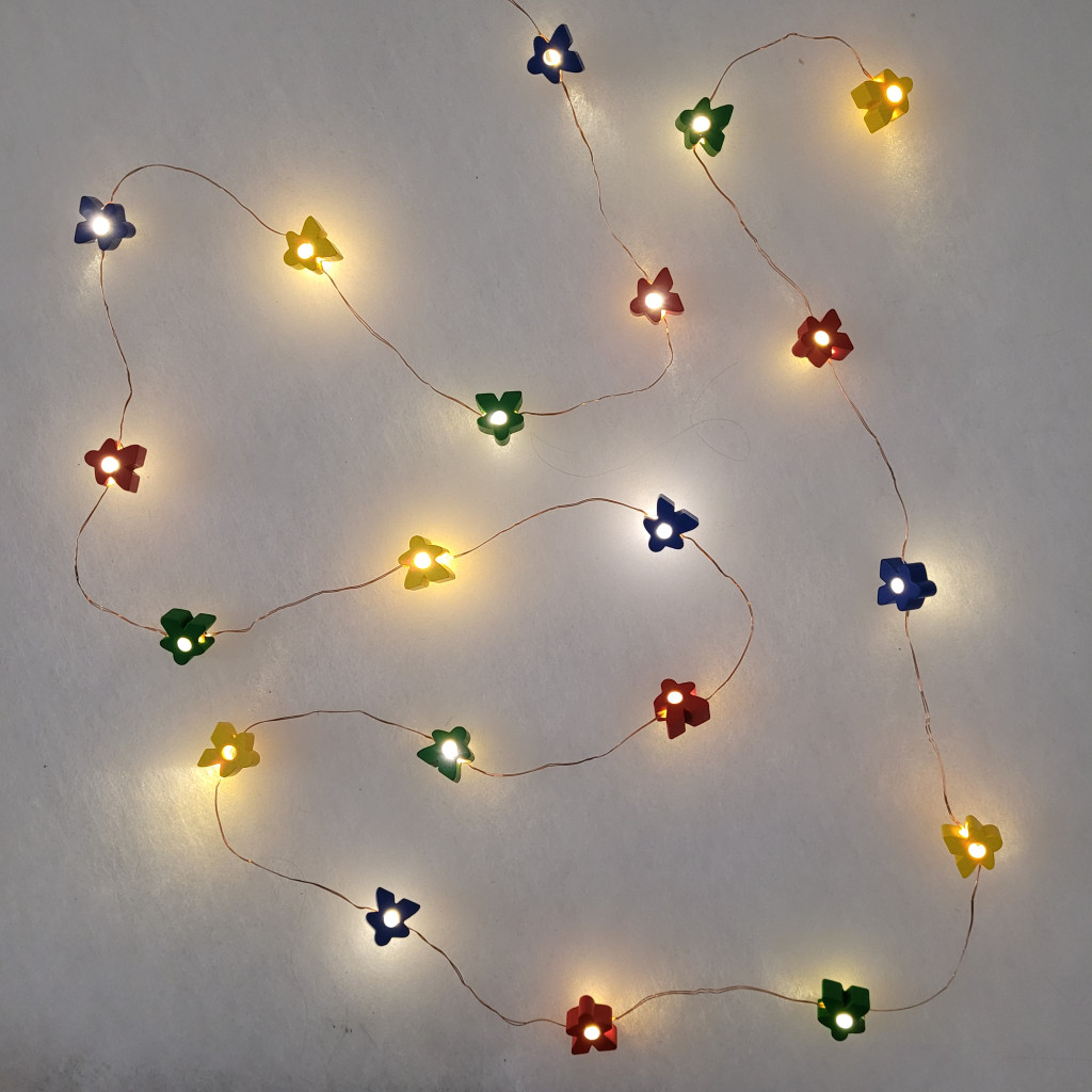 Guirlande lumineuse meeples