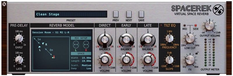 D16 Group Spacerek Virtual Space Reverb