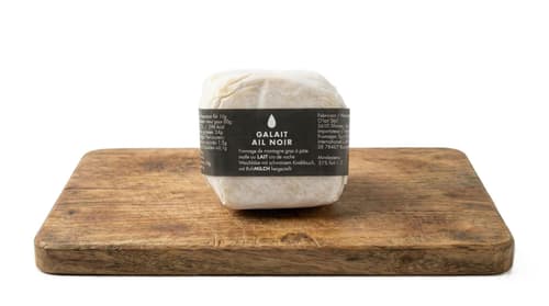 Agnès O'Lait Galait Weichkäse Schwarzer Knoblauch