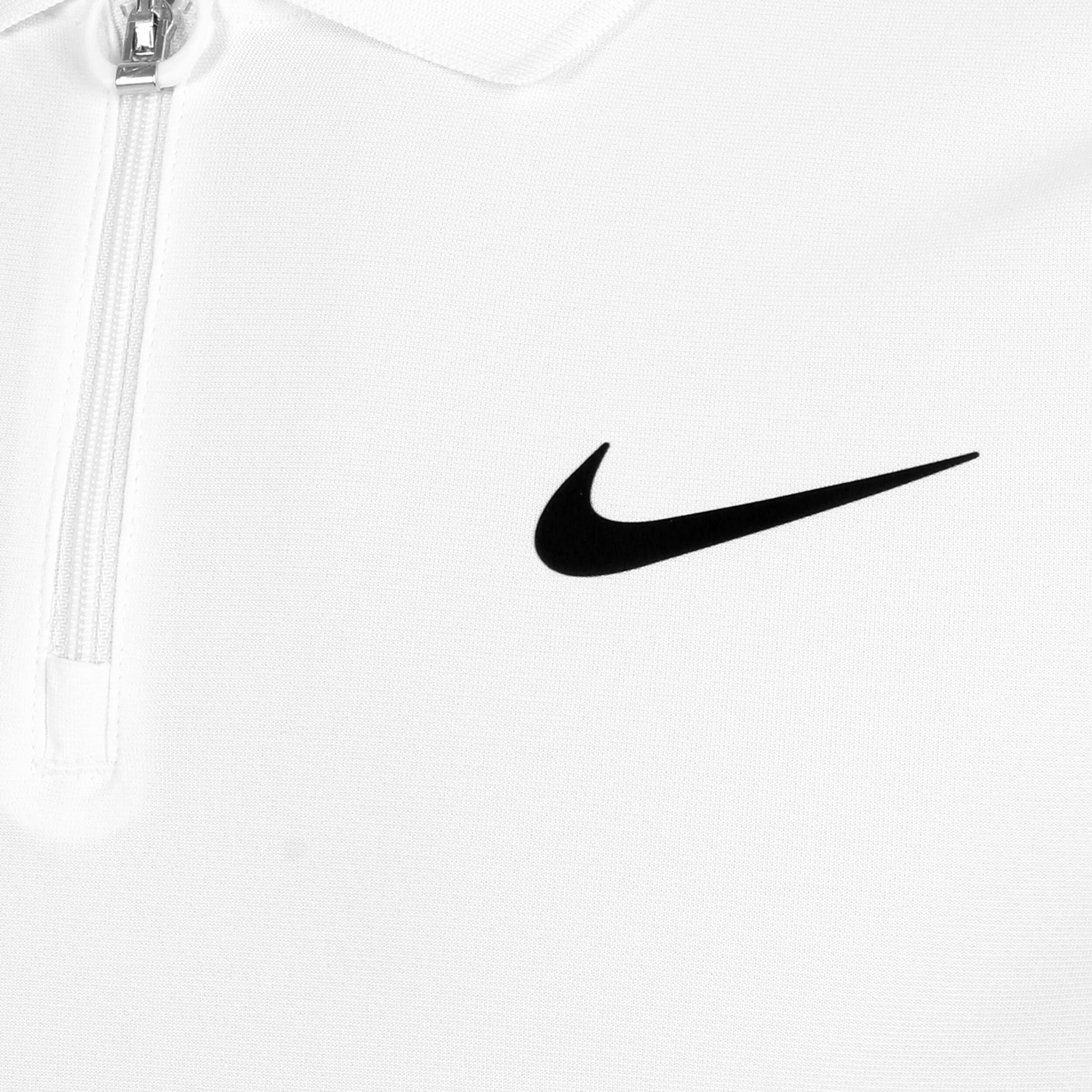Nike Dri-Fit Court Advantage Polo Hommes - Blanc , Or