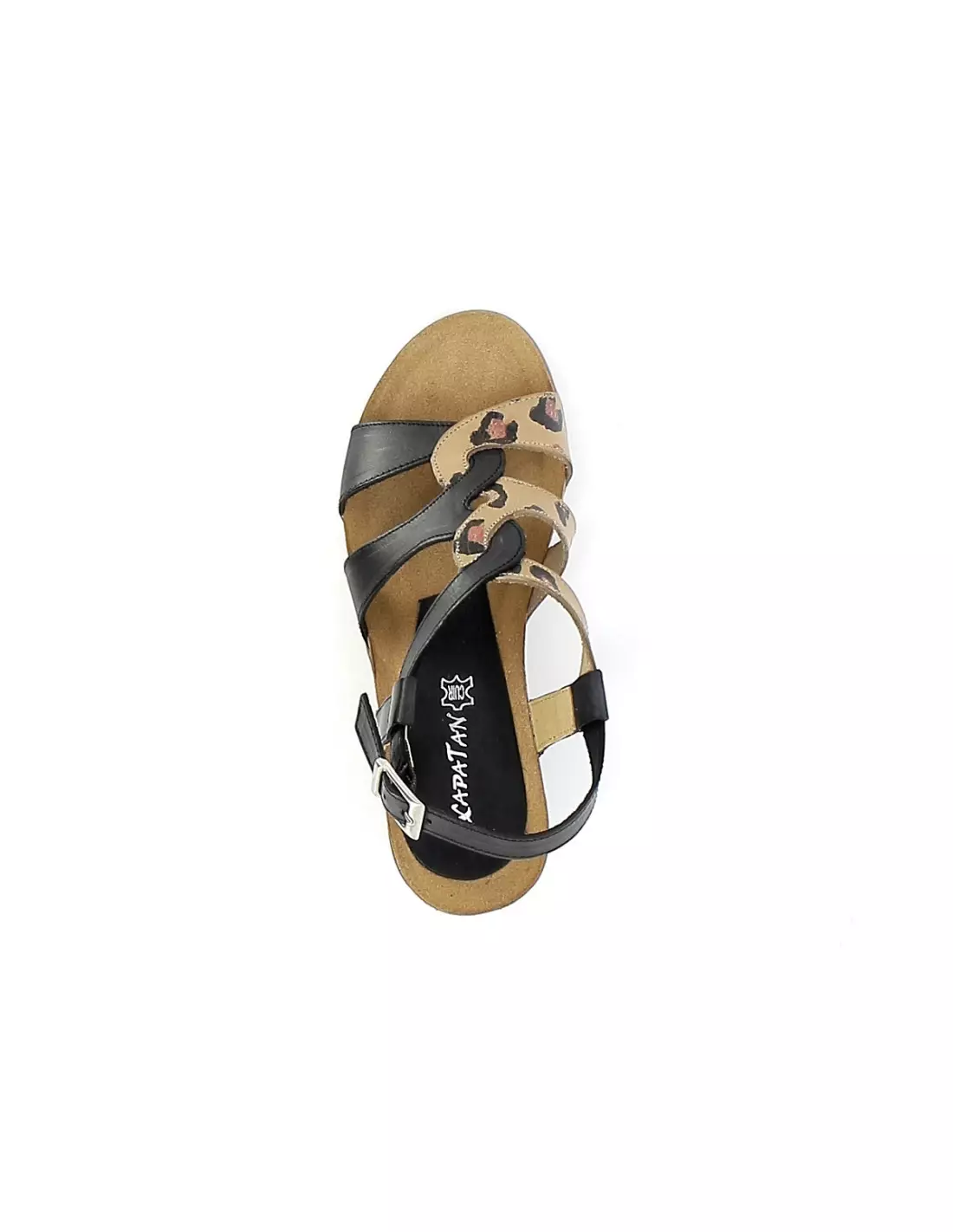 XAPATAN 1534 - Sandales & nu-pieds Noirleopard