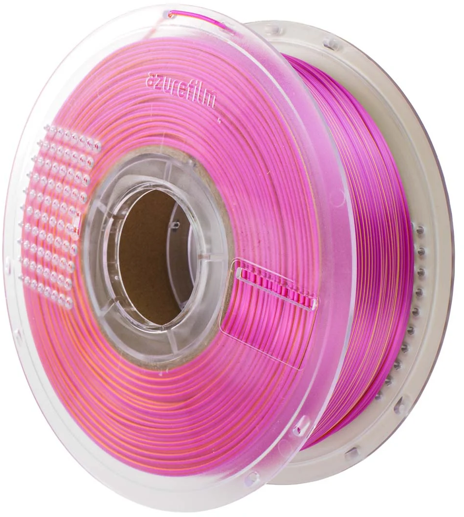 AzureFilm  PLA Silk Tri Color Sunset Blaze, 1,75 mm / 1000 g    Glänzende & schimmernde PLA Effekte in Sunset Blaze