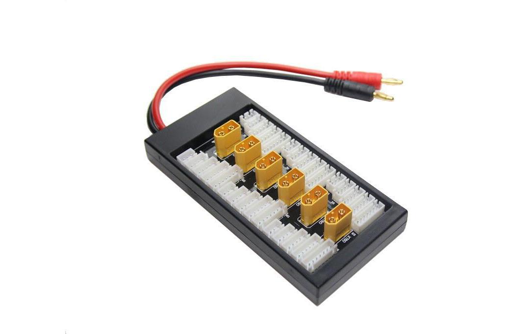 Parallel-Board XT60Akku-Ladestation