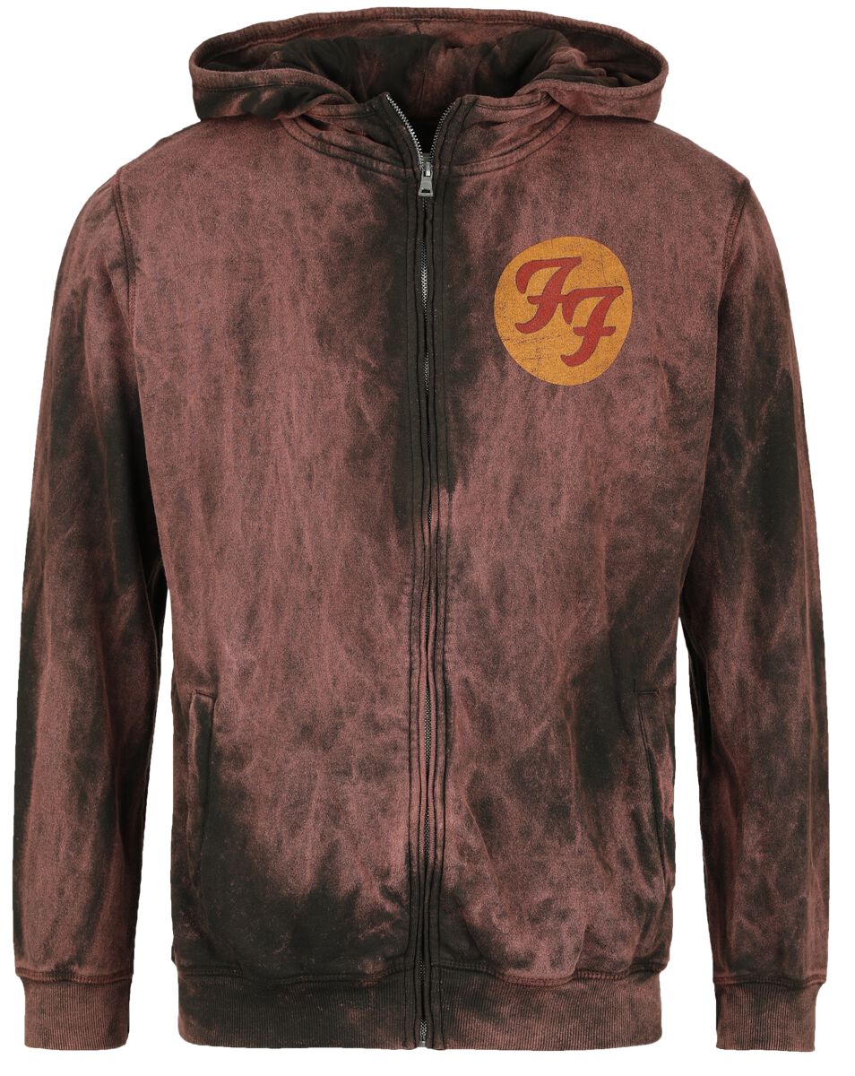 Big Red Delicious | Foo Fighters Sweat-shirt zippé à capuche