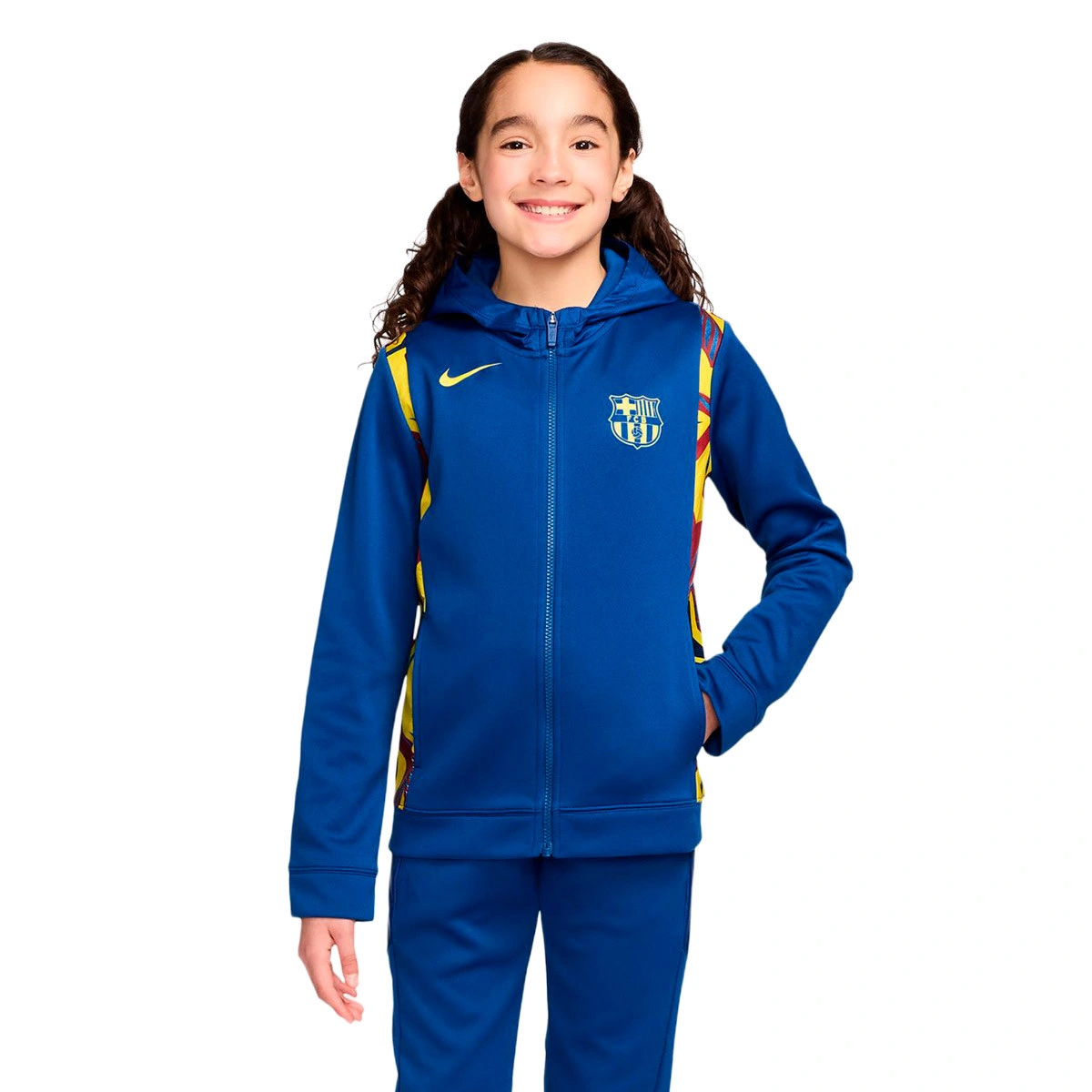Fato de treino Nike FC Barcelona Fanswear 2025-2026 Criança