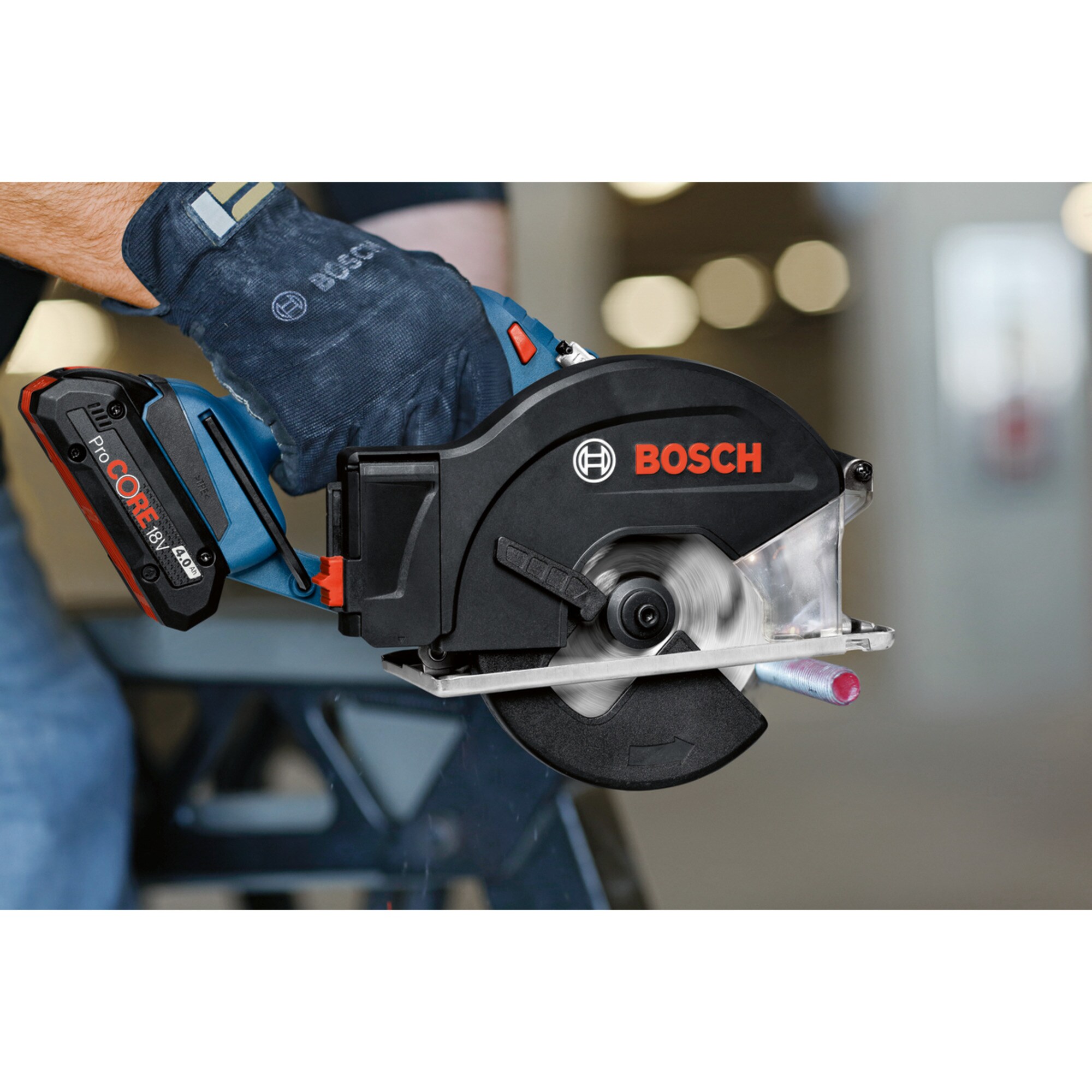 Bosch Handkreissäge Akku-Metallkreissäge GKM 18V-50 Professional solo