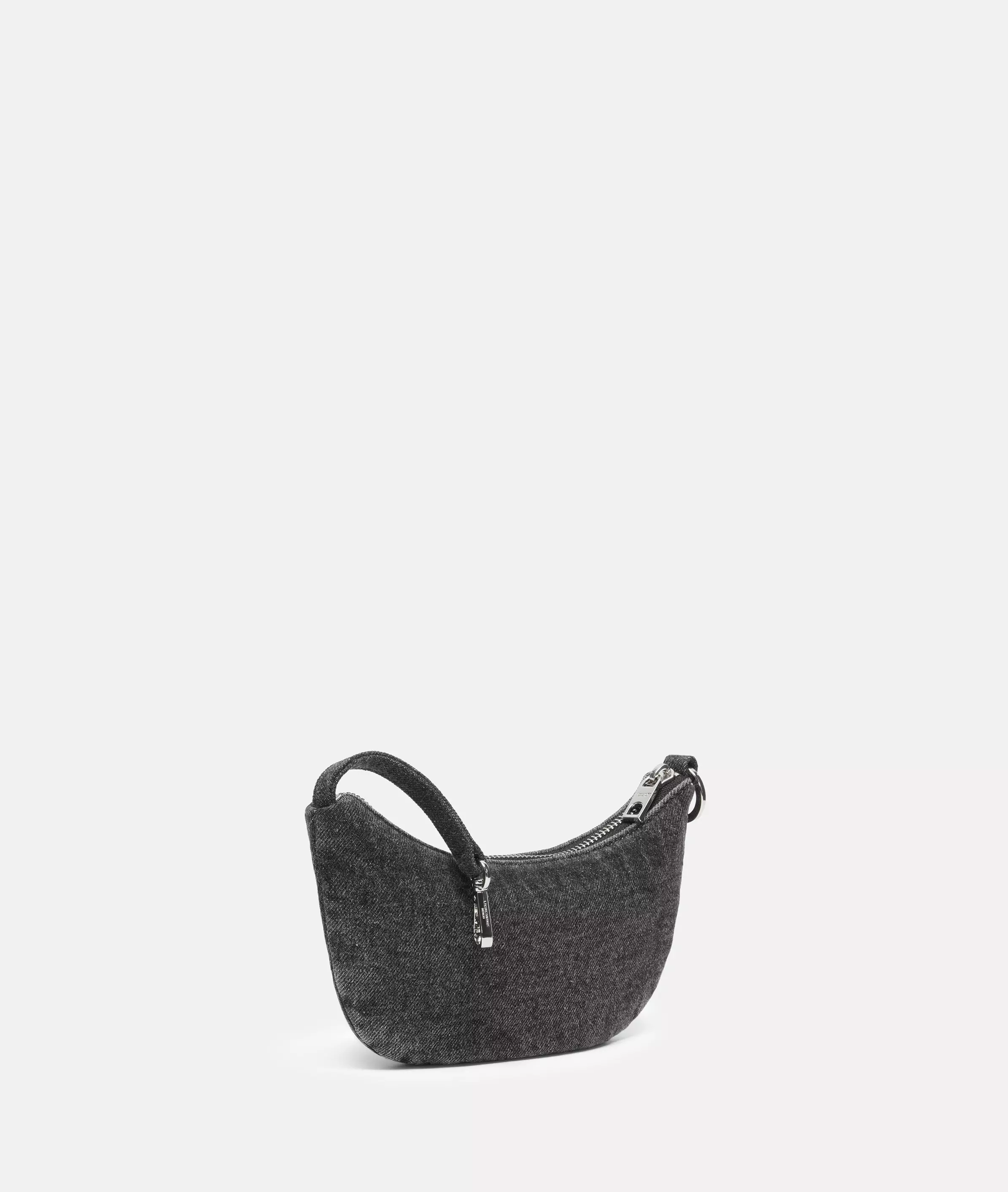 Denim Luna Pendant Denim mini pouch