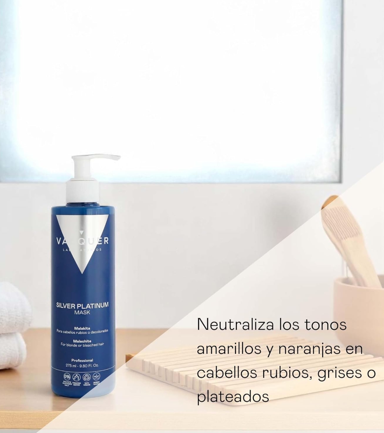 Valquer - Máscara capilar - Silver Platinum