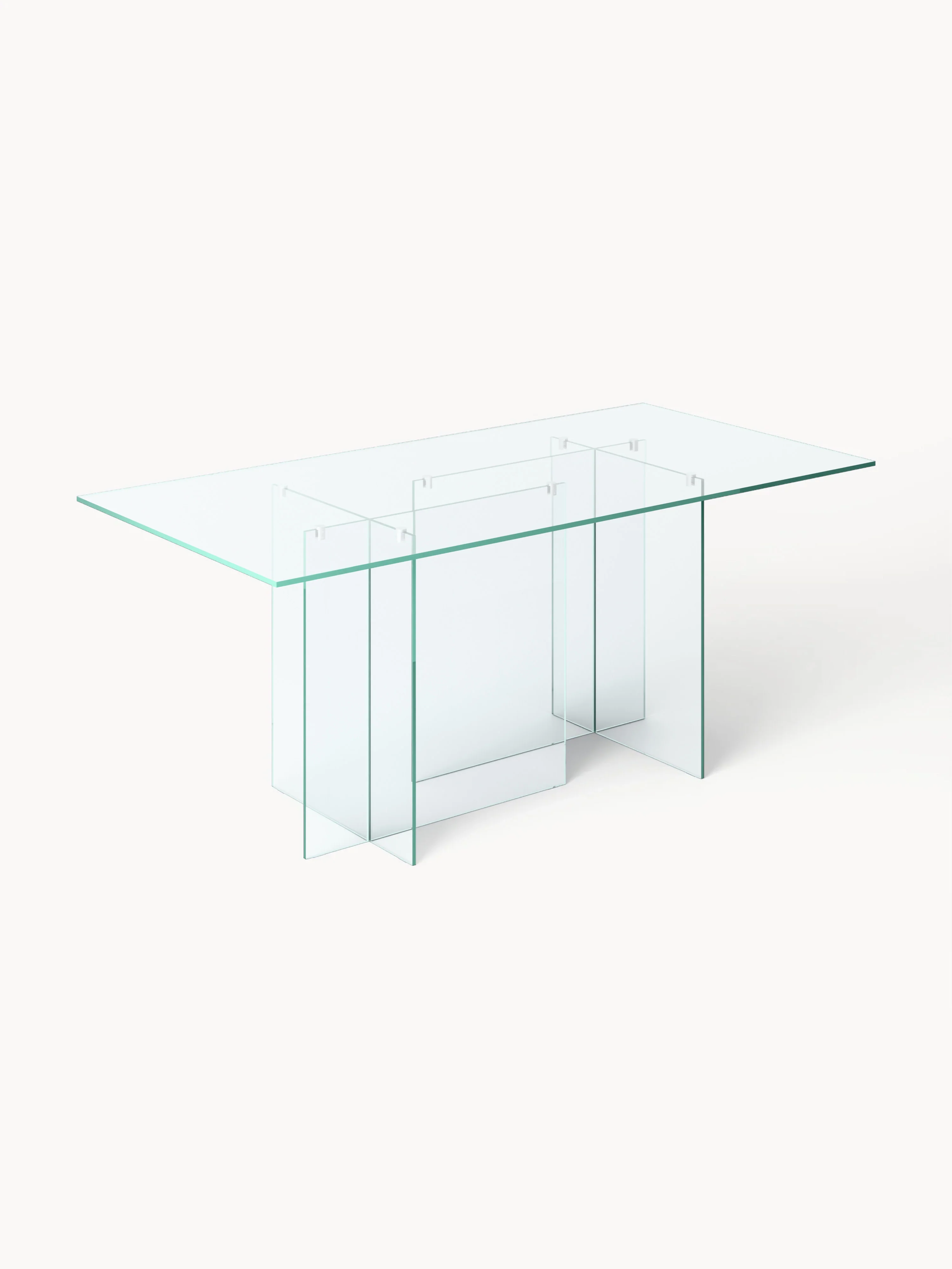 Glazen eettafel Anouk, in verschillende formaten