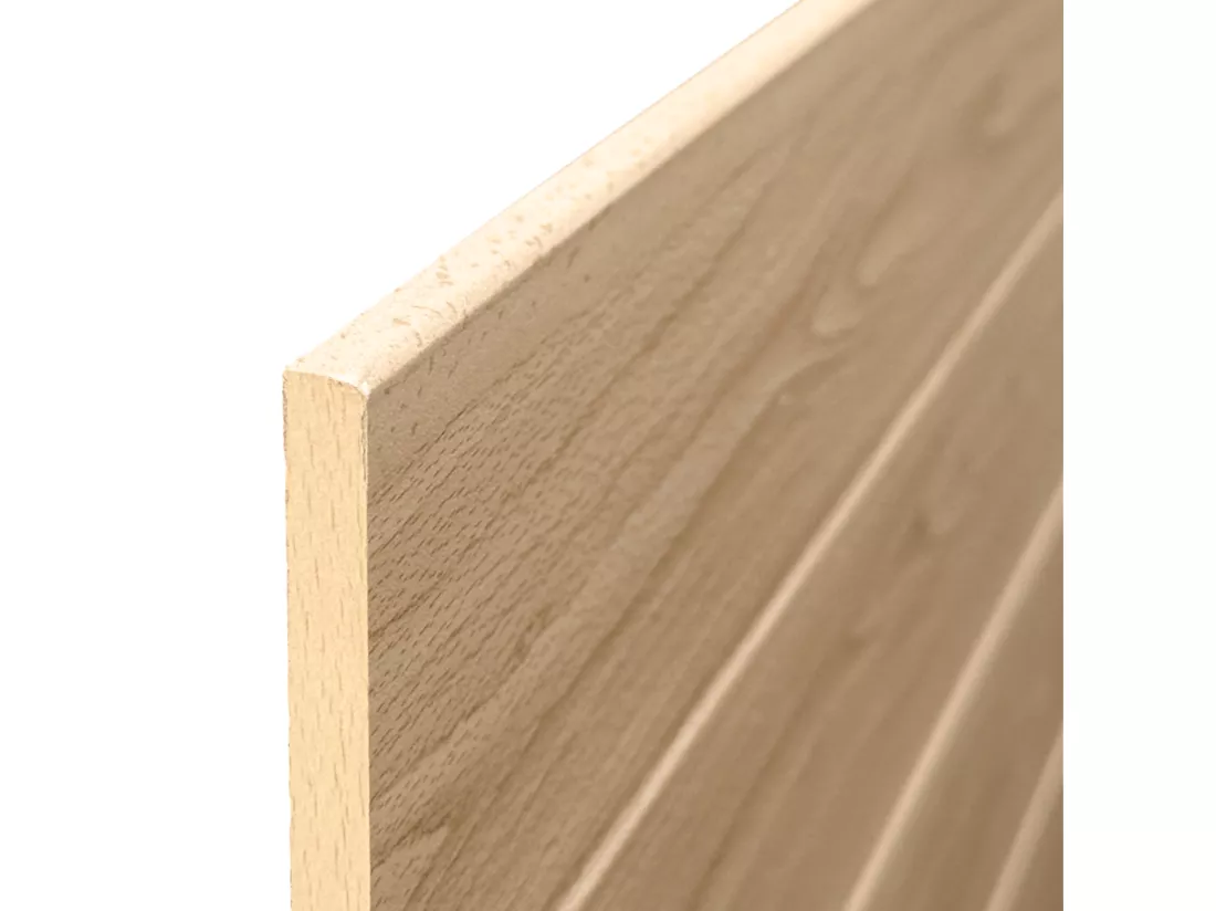 DHOME Tête de lit en bois recyclé DM Style Palette Horizontale 160x46cm Lits 150/160 - Bois Naturel