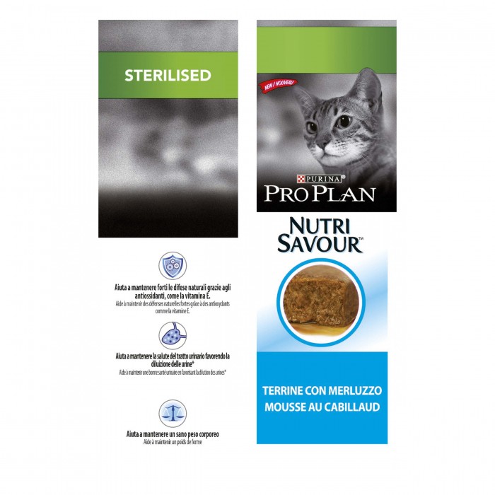 Proplan Nutrisavour Sterilised en mousse