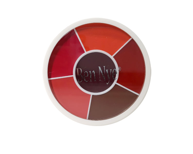 Ben Nye - CR300 Brights Creme Rouge Wheel, 6er Palette, 28g