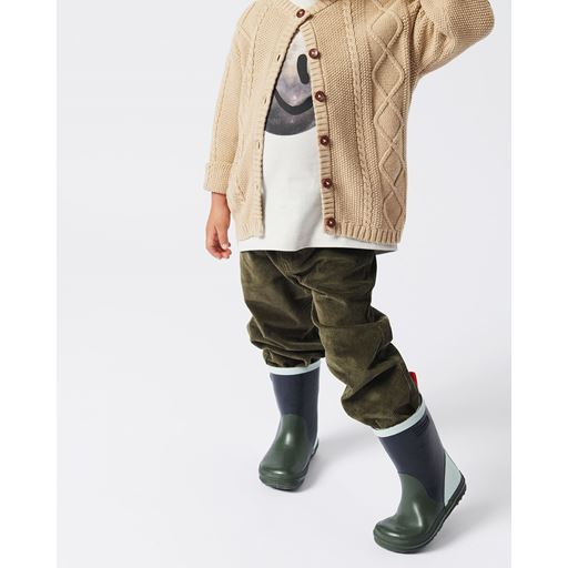 Bundgaard Charly High Warm Gummistøvler, Navy/Army/Pistachio, 32