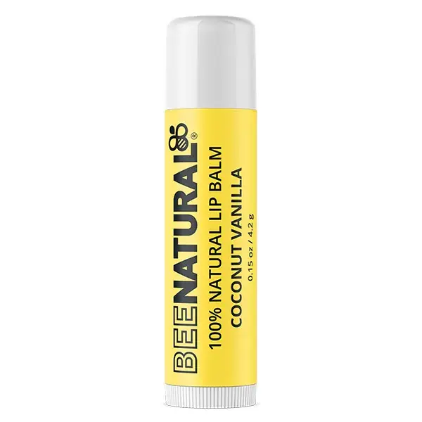 Bálsamo labial Bee Natural de baunilha e coco