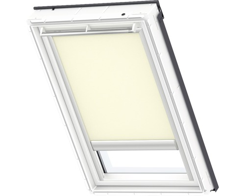 VELUX privacygordijnen, lichtbeige, effen kleur, op zonne-energie, aluminium frame, RSL C02 1086S