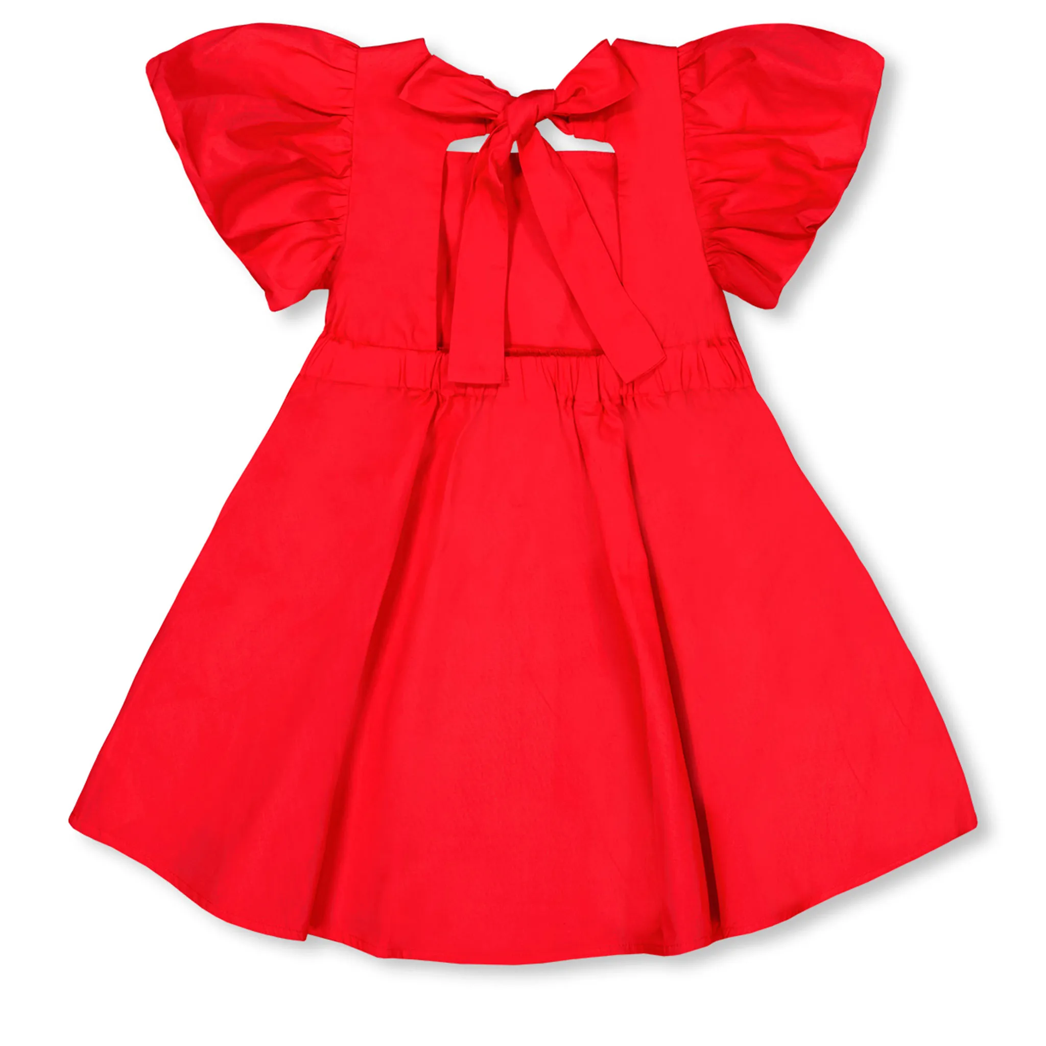 Deux par Deux Robe Fraise 3-6ans
