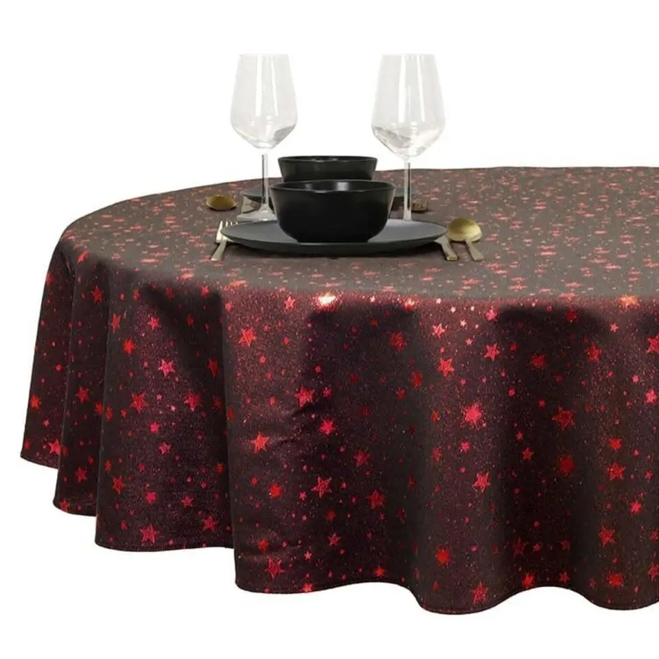 Unique Living - Tafelkleed Quin - 170cm - Rood