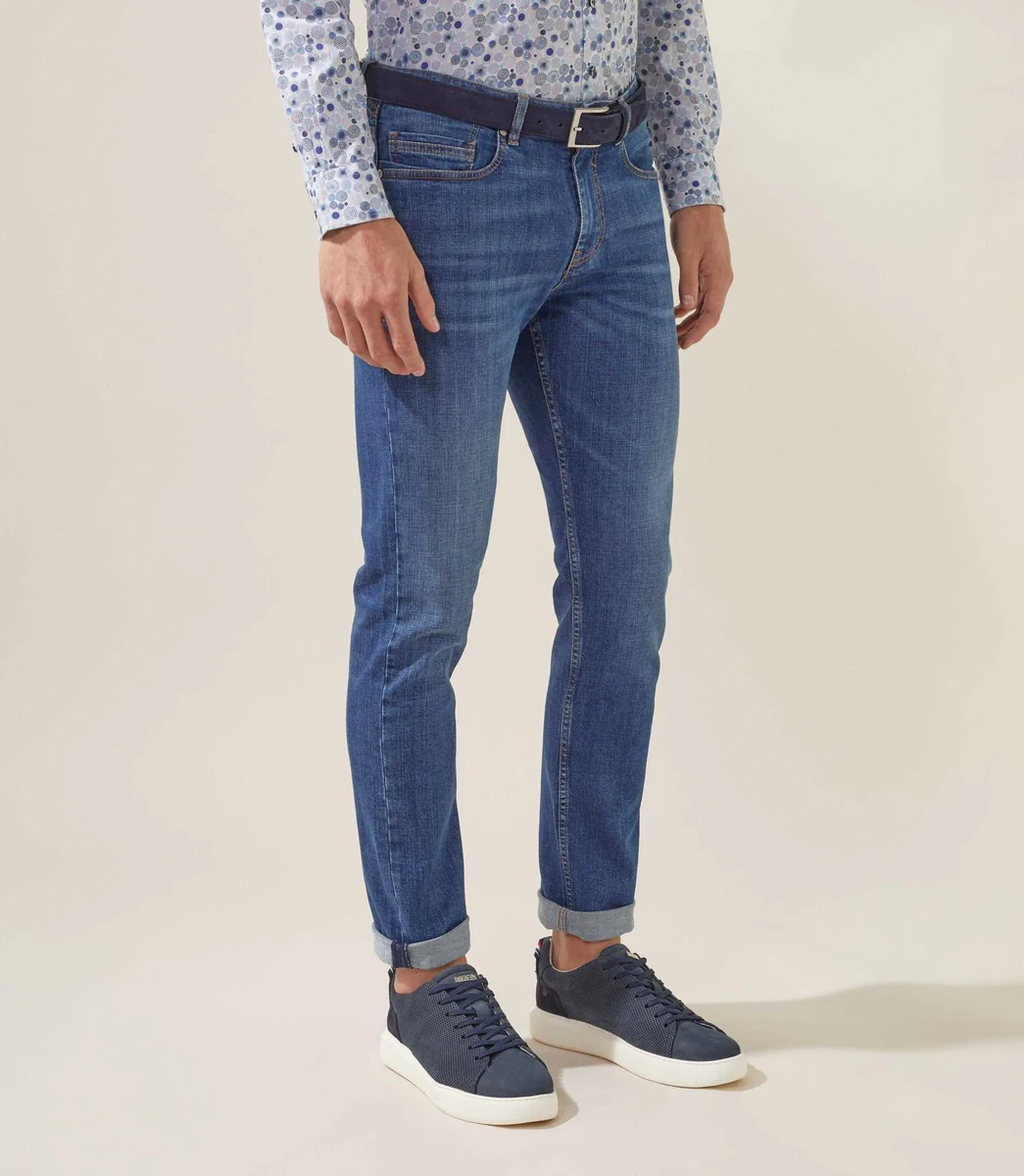 Jean straight bleu 