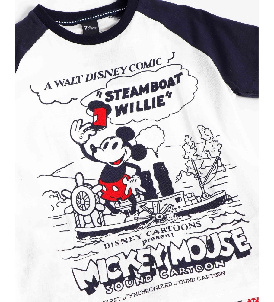 Pijama de manga curta do Steamboat Willie da Disney