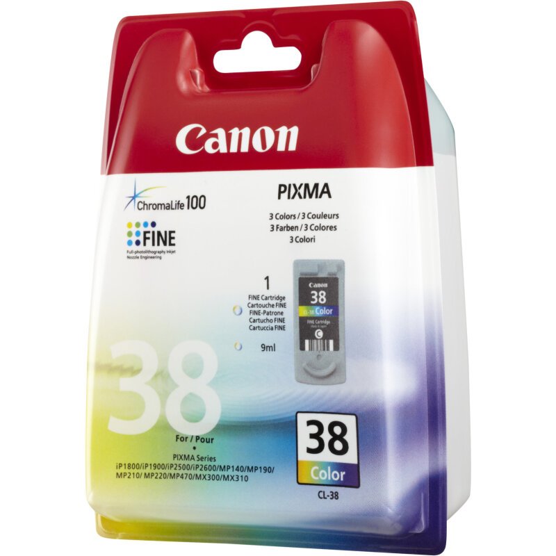 Canon Cartouche d'encre couleur CL-38 C/M/Y