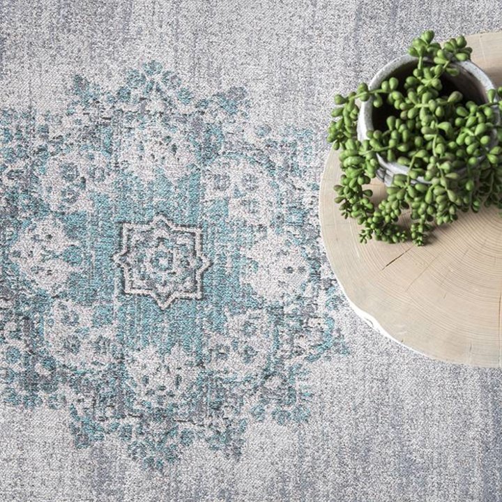 Vintage vloerkleed - Dreams Mint/Turquoise