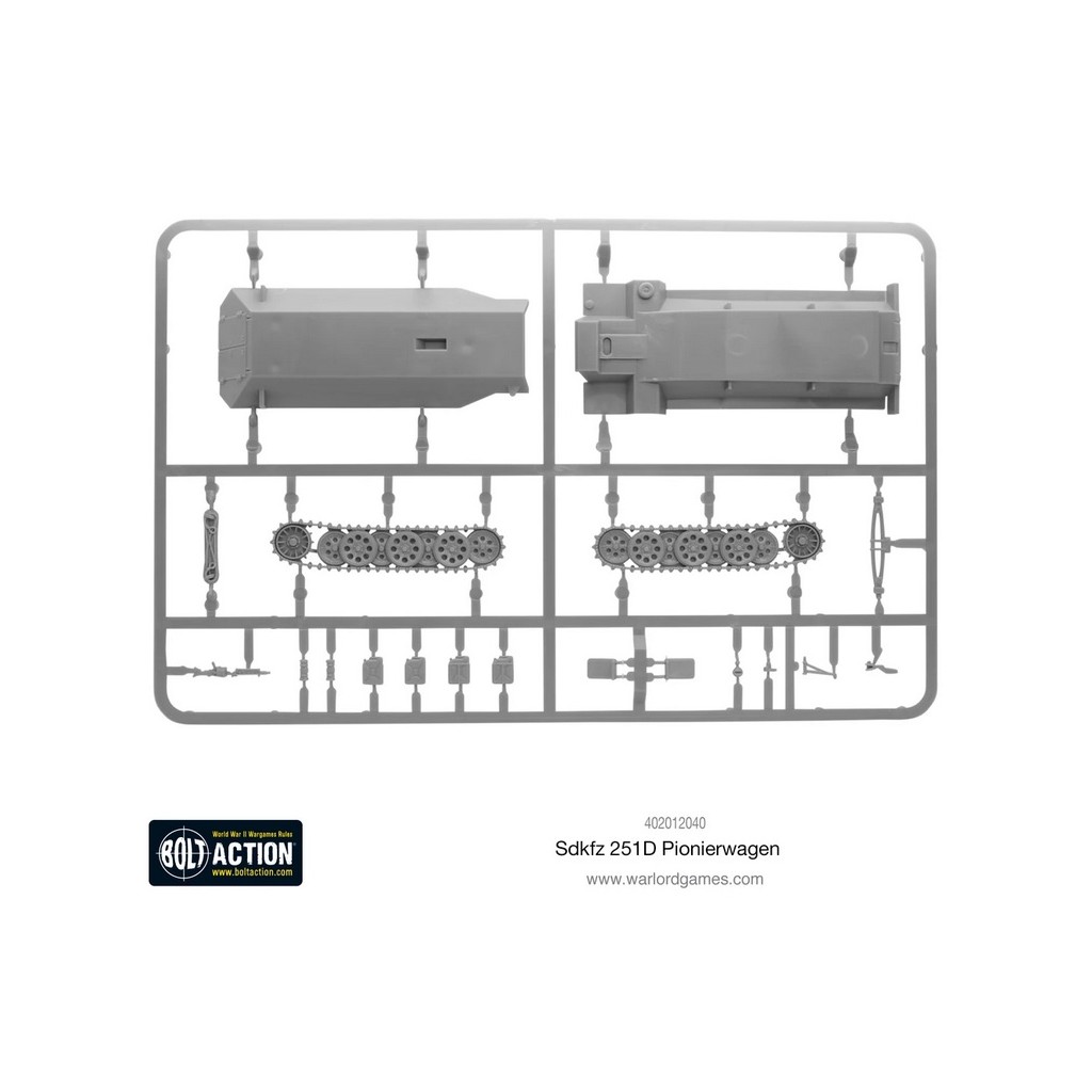 Bolt Action - German - SD.Kfz 251/7 D Pionierwagen