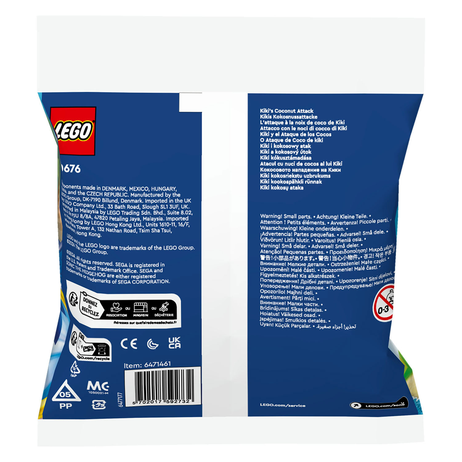 LEGO Sonic 30676 Kiki's Kokosnotenaanval