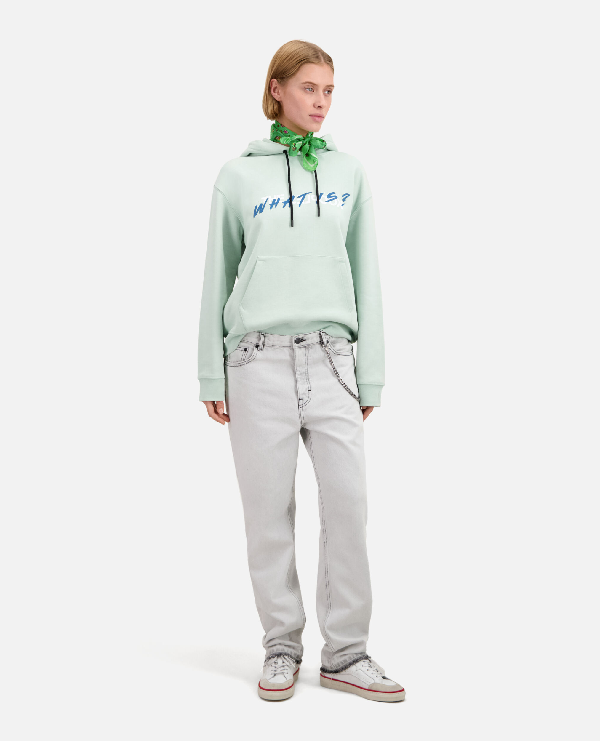 Women's Light green What is hoodie