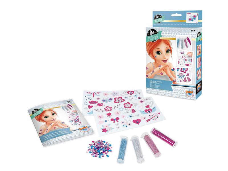 Buki Tattoo Set Be Teens Glitzer Tattoo-Set