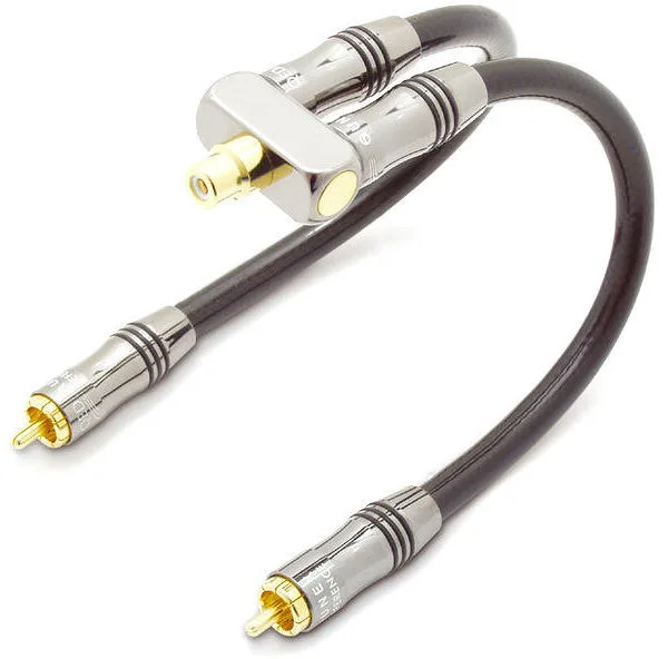 QED Adaptateur Y pour caisson de grave Adaptateurs audio