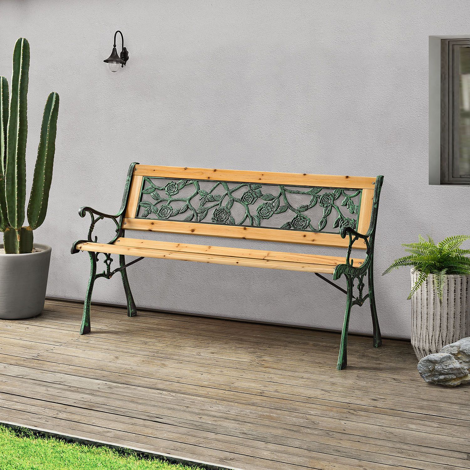 Venezia 2-persoons houten tuinbank