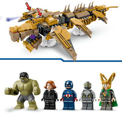 LEGO Super Heroes 76290 The Avengers mot Leviathan