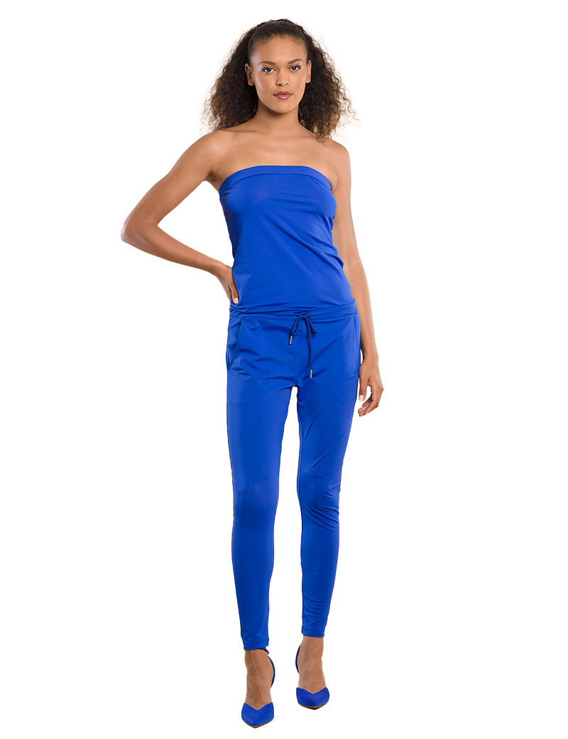 HBT KELLY COMBINAISON BUSTIER BLEU