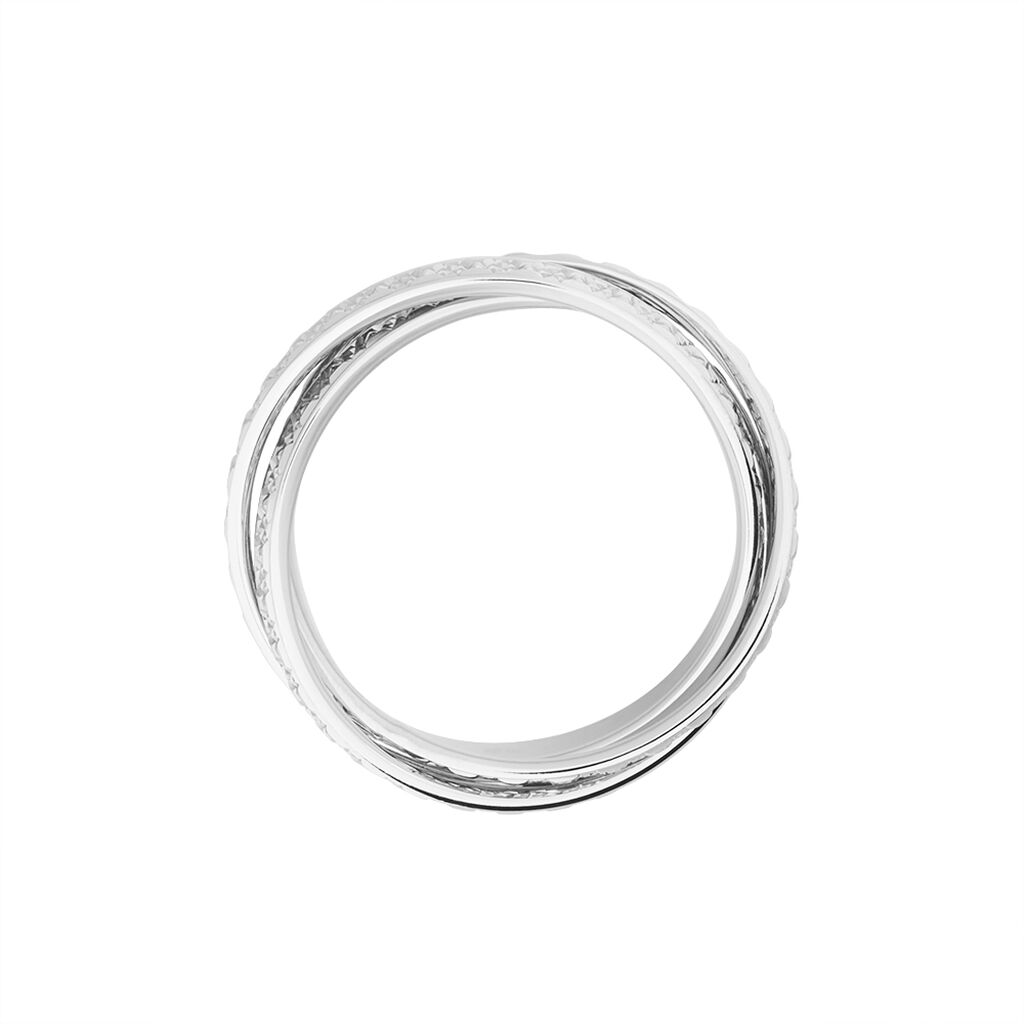 Alliance Bertina Demi Jonc Classique Or Blanc