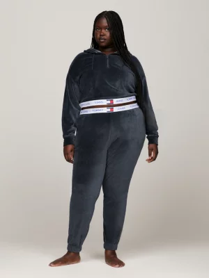 Moletom curto Heritage Velour Lounge