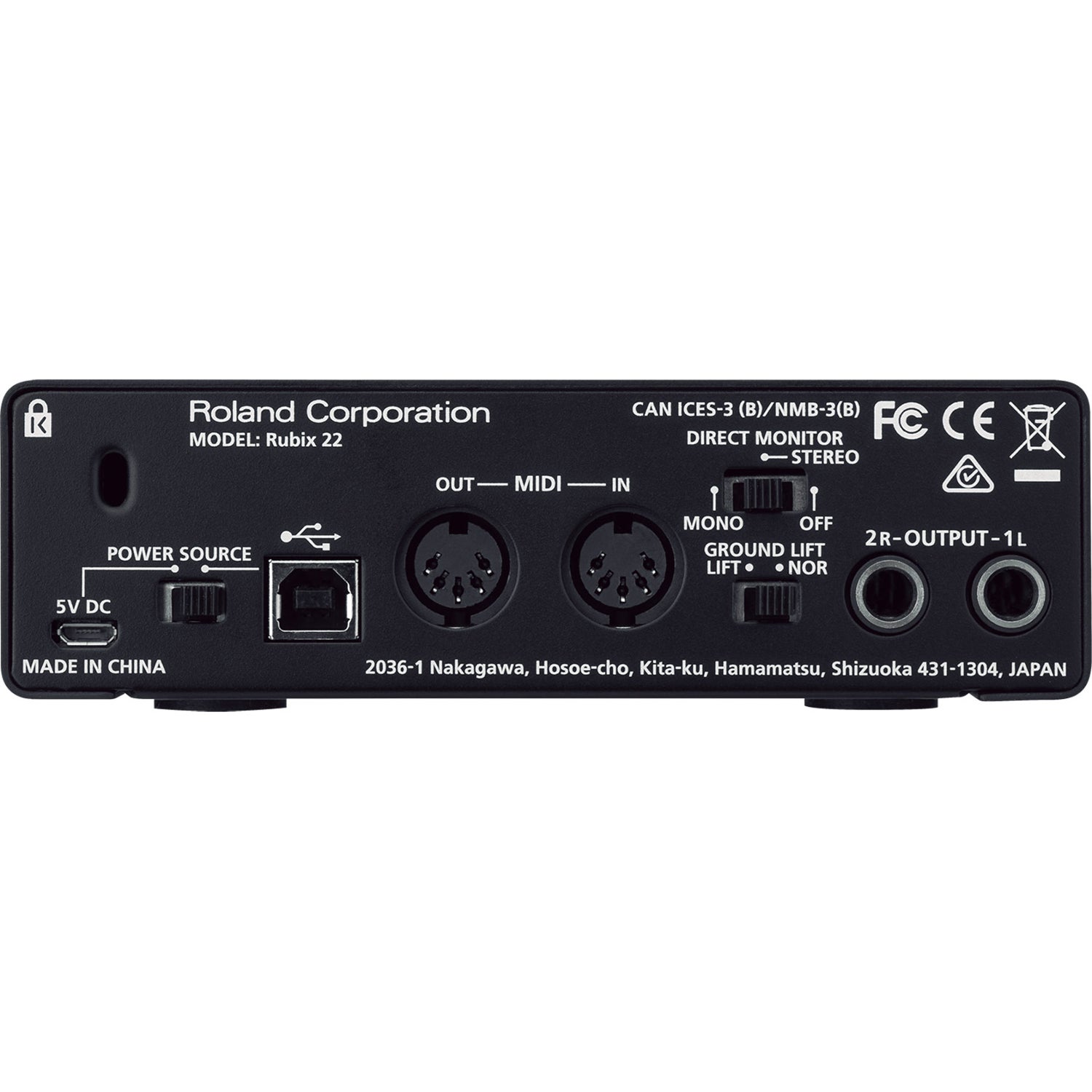 Roland Rubix22 USB audio interface