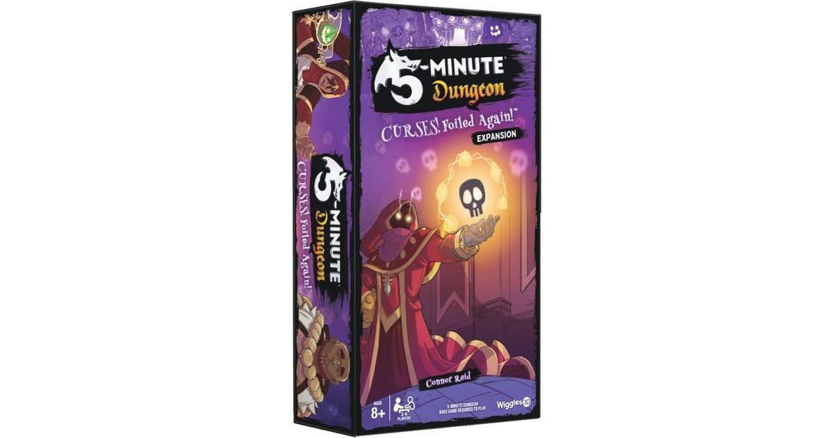 Asmodee5-Minute Dungeon - Curses! Foiled again! expansion Kaartspel  (Engels, 2 - 6 spelers, 5 minuten, Vanaf 8 jaar)