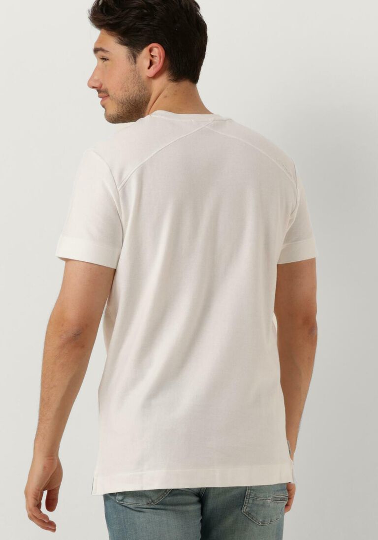CAST IRON lichtgrijze cast iron t-shirt short sleeve r-neck regular fit twill