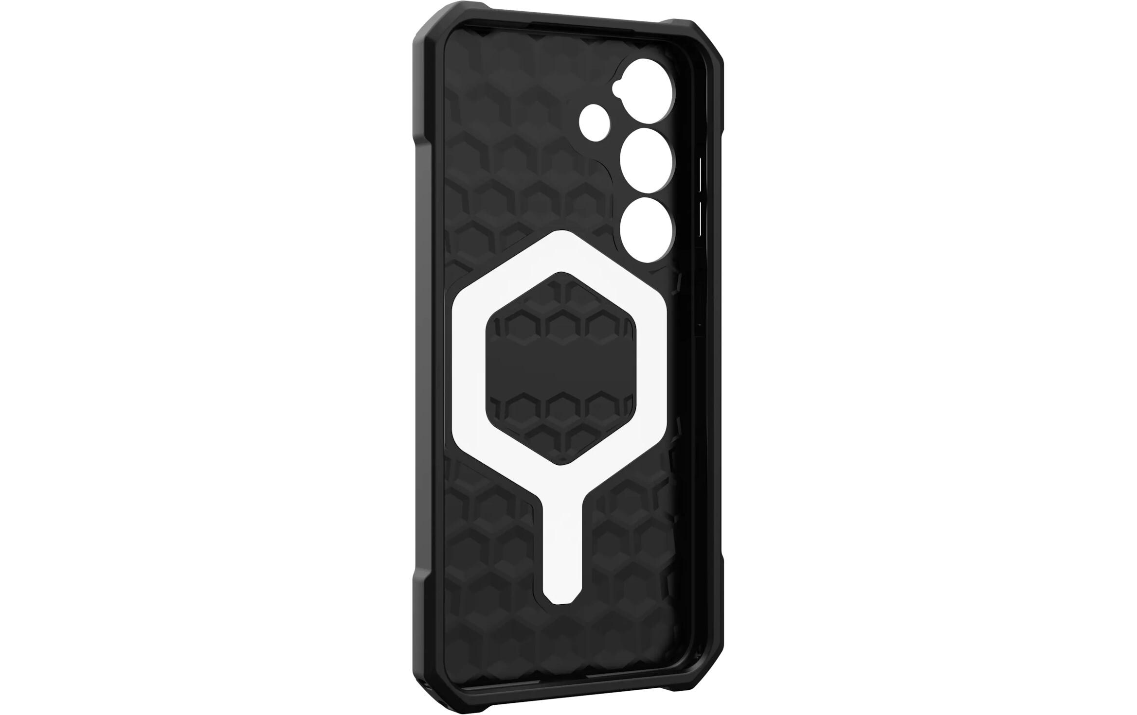 Back Cover Essential Armor Galaxy S25 BlackSchutzhülle für das Samsung Galaxy S25